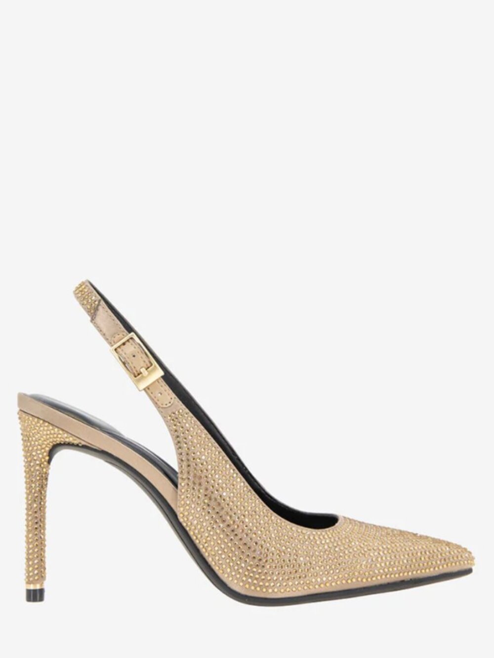 Kenneth Cole Quinnly Shitake Rhinestone Slingback Pumps